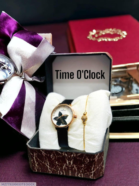 Ladies Watch With Braclet